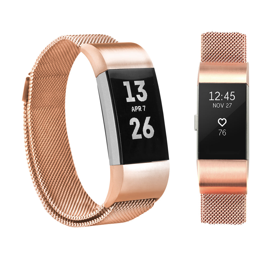 Fitbit Charge 2 Milanese Loop Magnetic Watch Band - Eastlakes Electronics